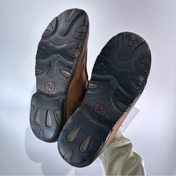 Twisted X Comfort Leather Moc Toe Chukka Shoes Brown 7.5 main image 6